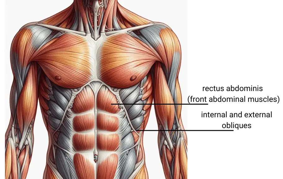 Core muscles anatomy