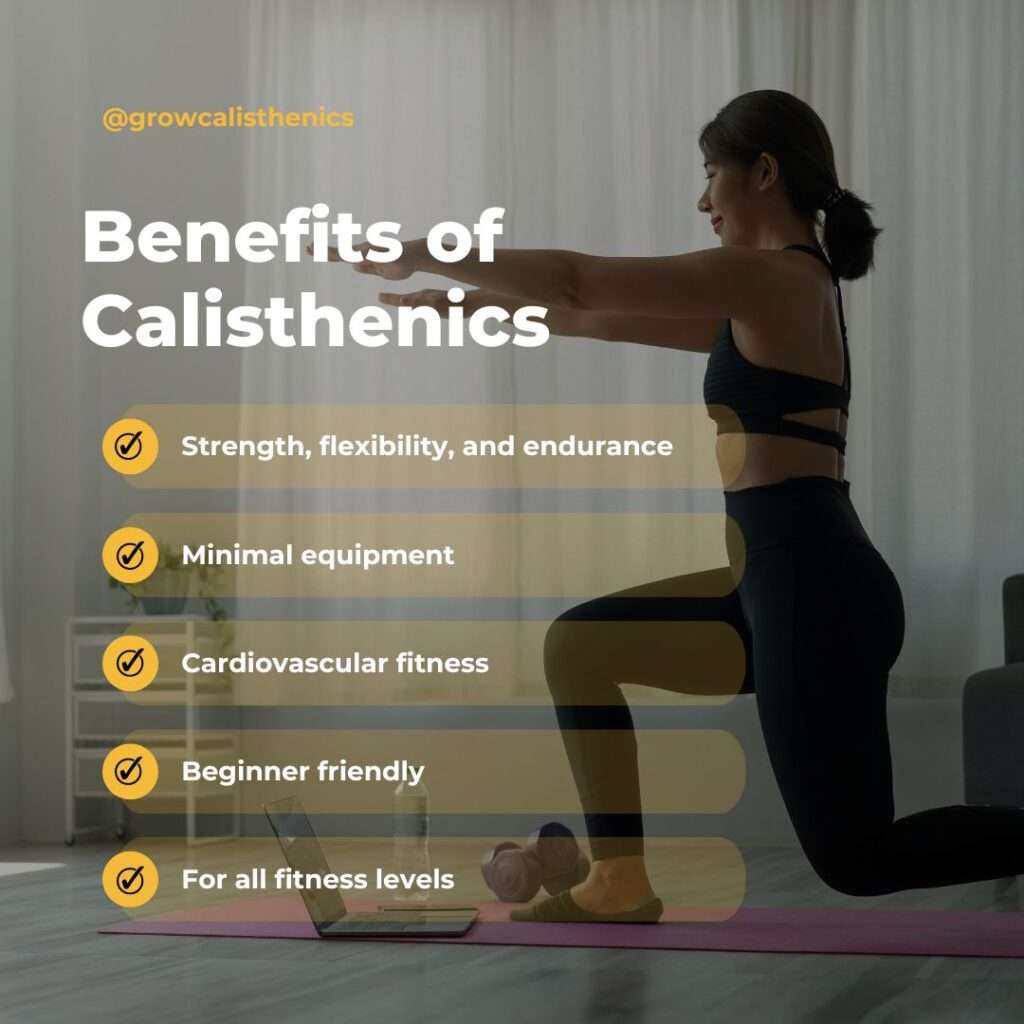 Benefits of calisthenics